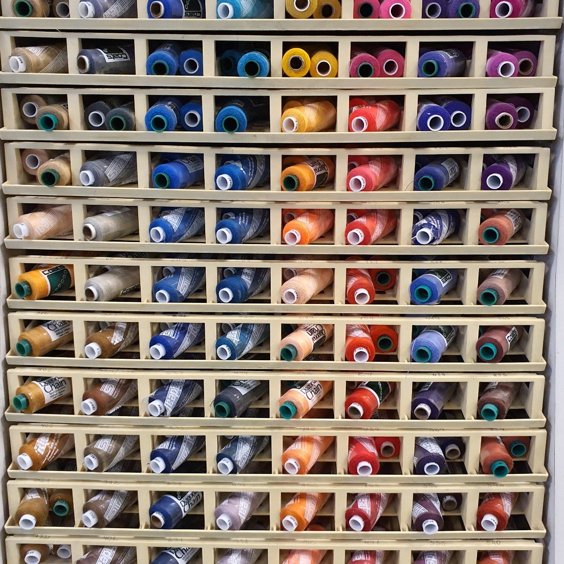 Kanga juurde sobivat tooni niit Coats/Ideal nr. 50/100, rull 366m,