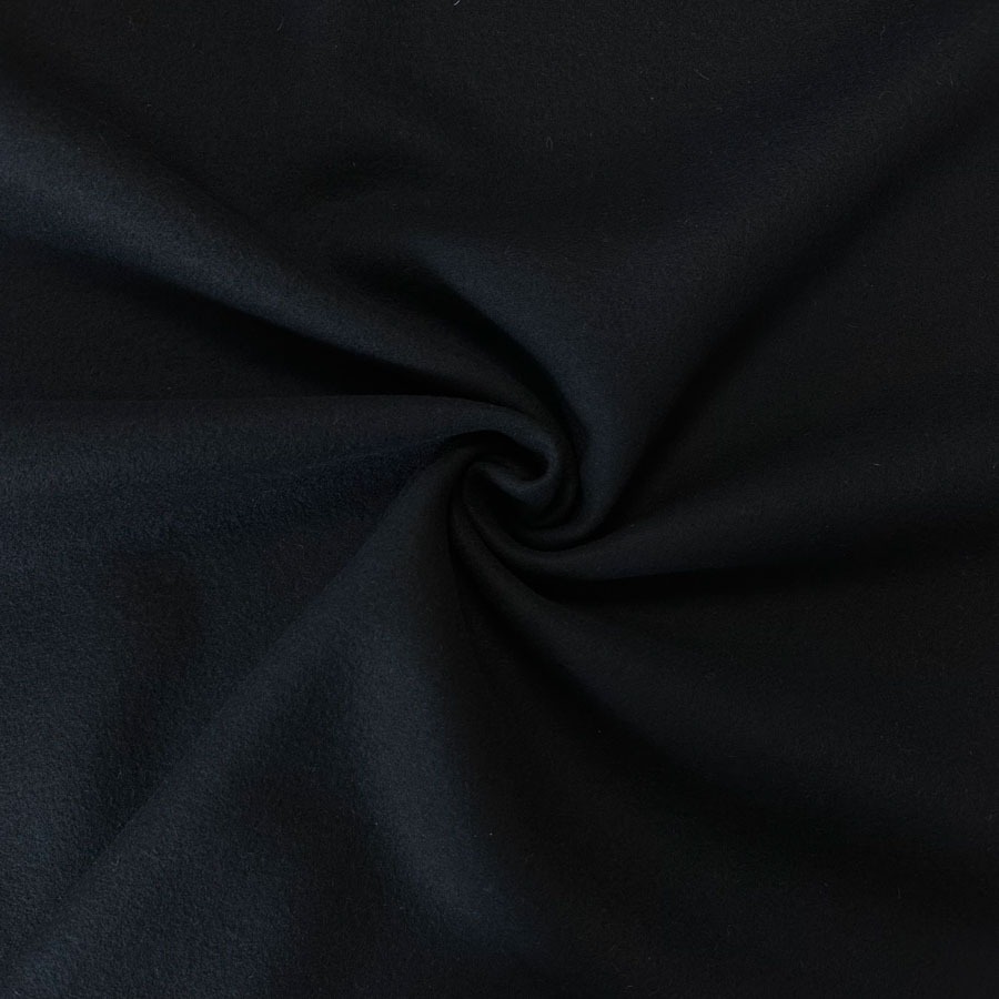 Villane mantliriie, must. 2-poolne, laius 150 cm