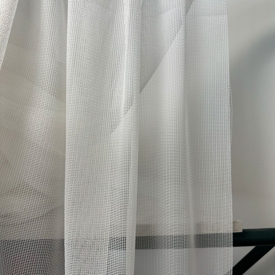 Päevakardinakangas võrkkoeline, valge, kõrgus 325cm;