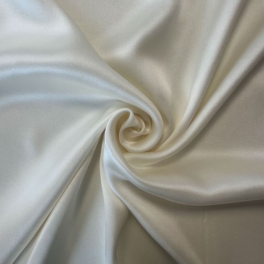 Siidsatiin, naturaalvalge, laius 136 cm