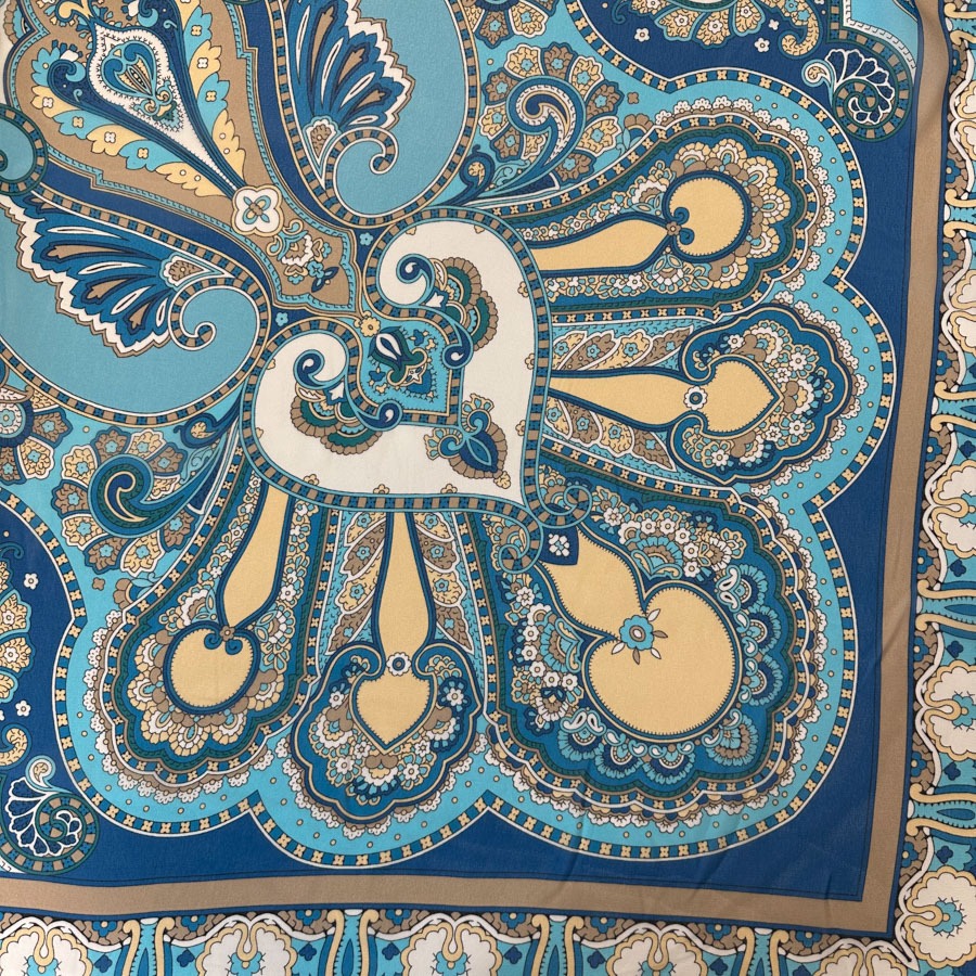 Viskooskangas, sinine, kupongi mõõt 134cm x 135cm