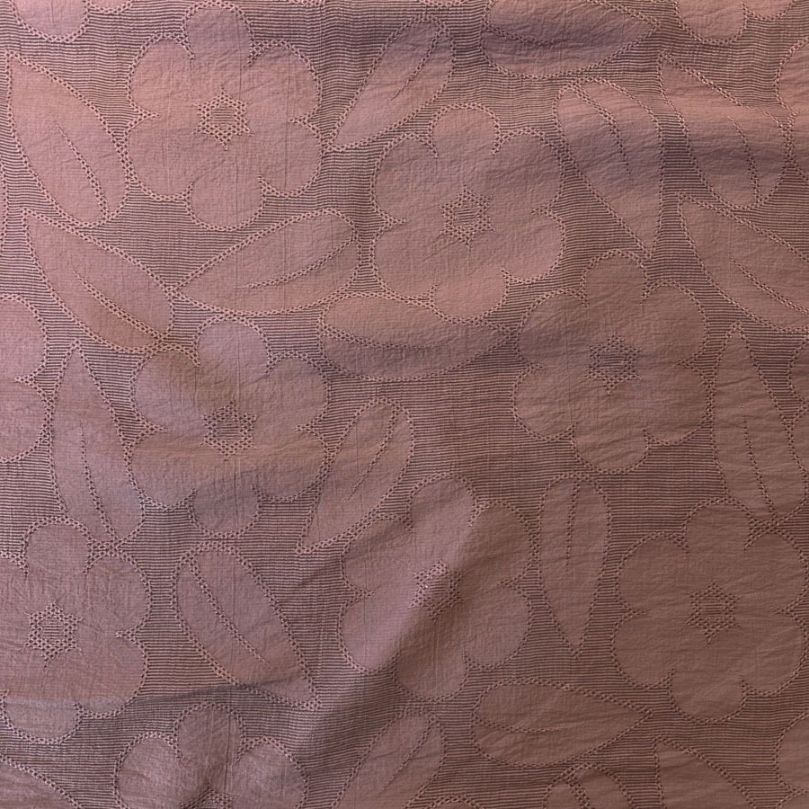 Viskooskleidiriie, vanaroosal lille ja lehemuster, laius 150cm