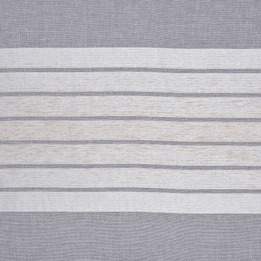 Õhem n.valge külgkardinakangas beezika horisont. triibuga, l.160cm