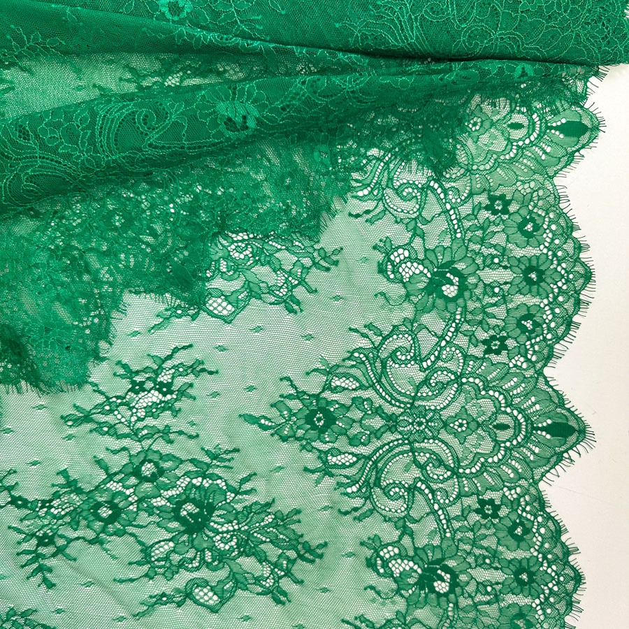 Õhuke Prantsuse pits, ereroheline, laius