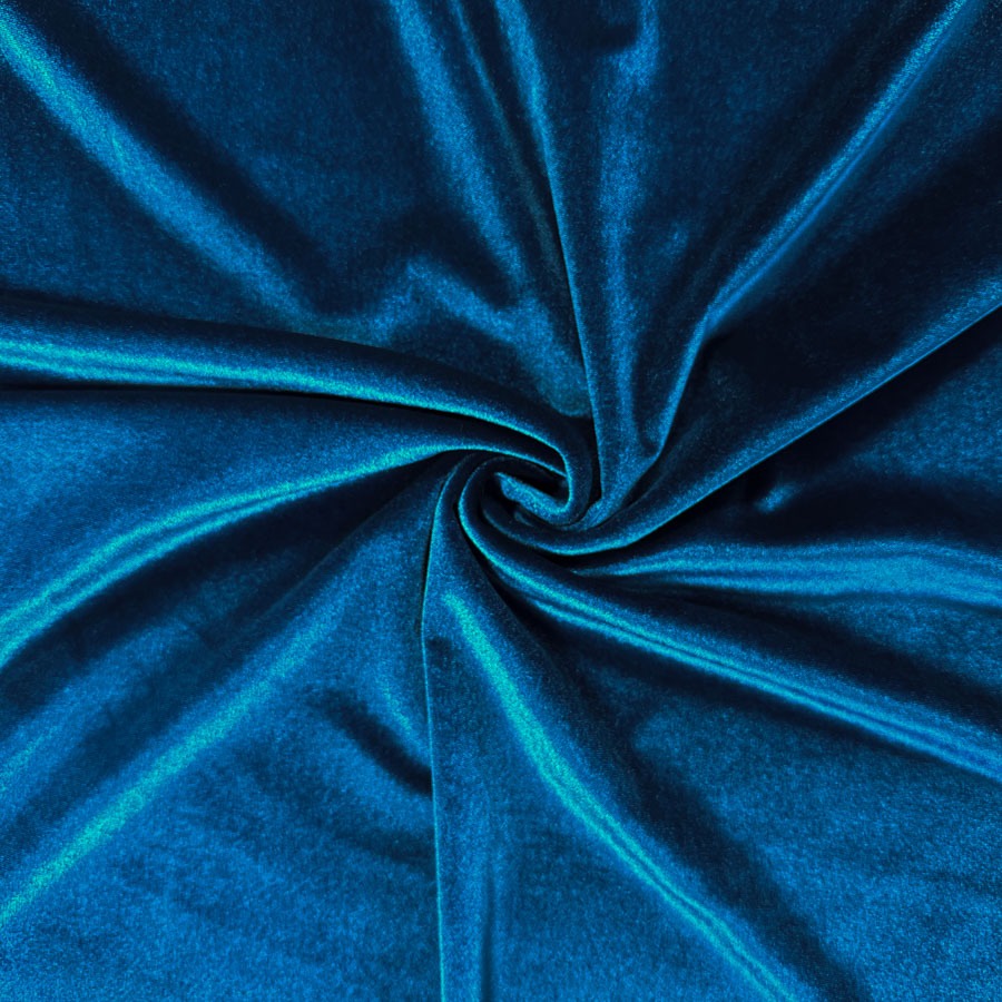 Trikotaažsamet meresinine, ACETEX, laius 148cm;