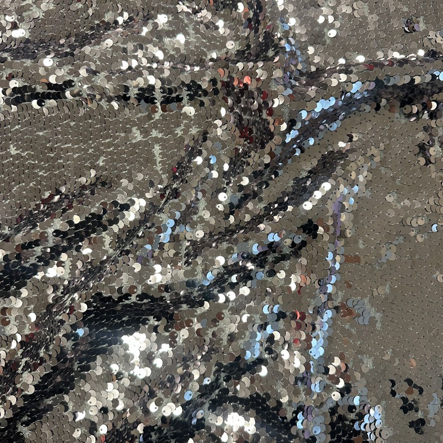 Litterkangas 5mm litritega, hõbedane, laius 126cm