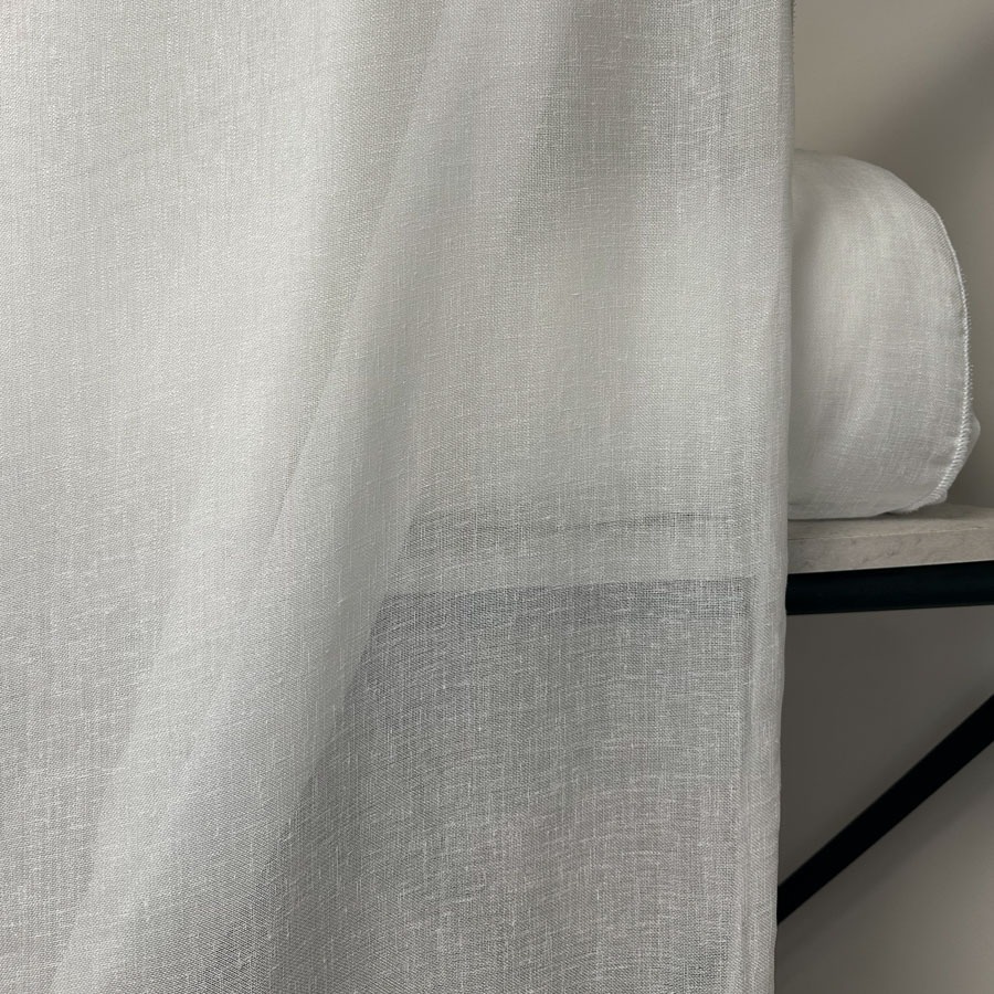 Päevakardina kangas linase laadne naturaalvalge, Forza-02EKRU, kõrgus 315cm.