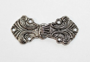 Kampsunihaak art. BFA010S , 50mm,tume hõbe/läikiv