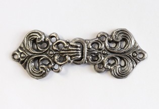 Kampsunihaak BFA004M col. old silver 58mm/vana hõbe