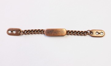 Riputustripp art. B53565 col.anti copper/antiikvask, 93mm