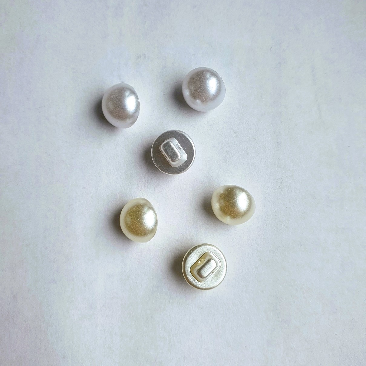 Nööp Pärl, 10mm, 2värvust/