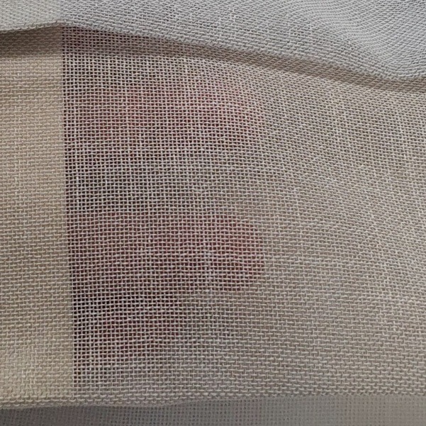 Päevakardinakangas hele beež, kõrgus 320cm, raskuspaelaga.