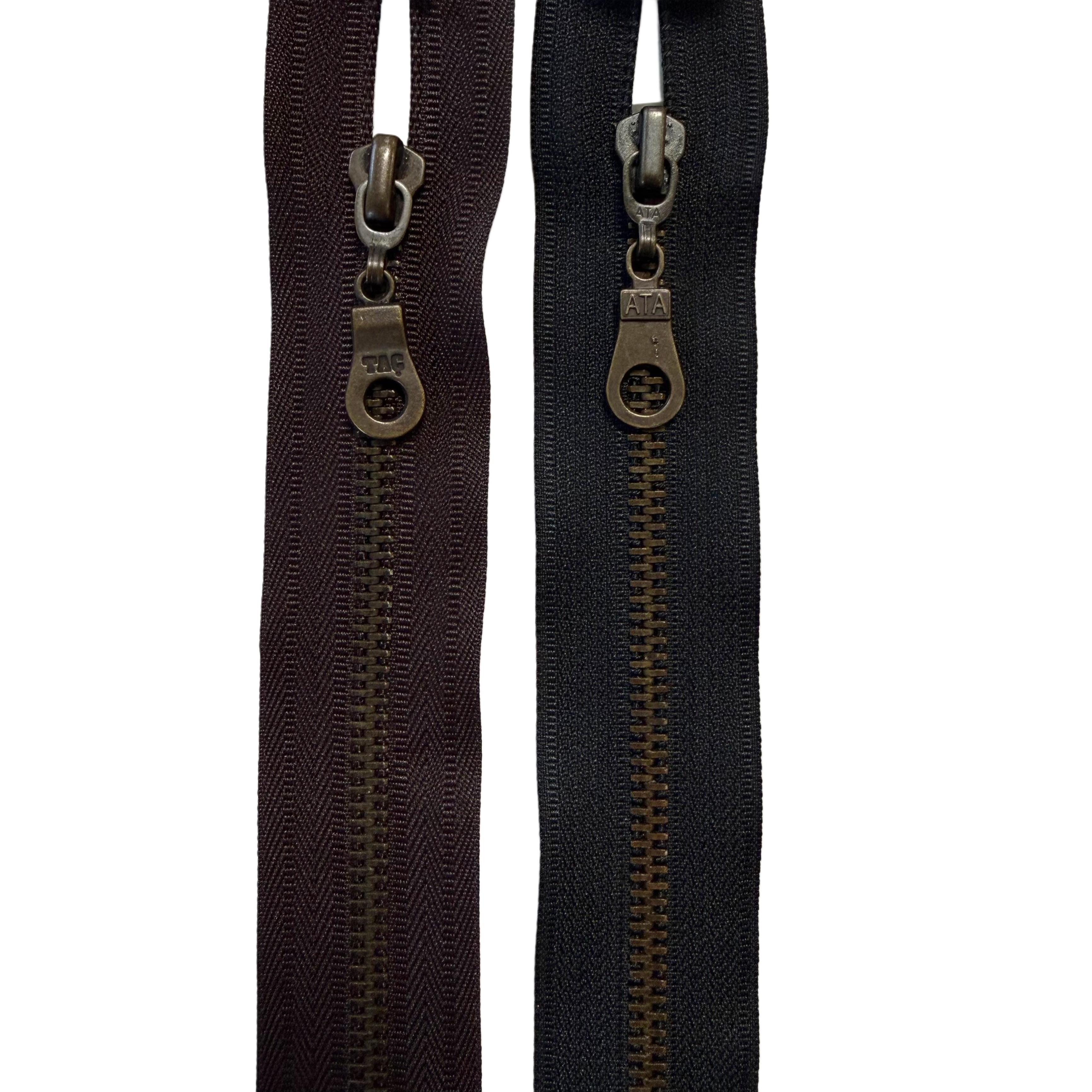 Metallist, 2-kelguga tõmblukud, 6mm, tume hammastik,