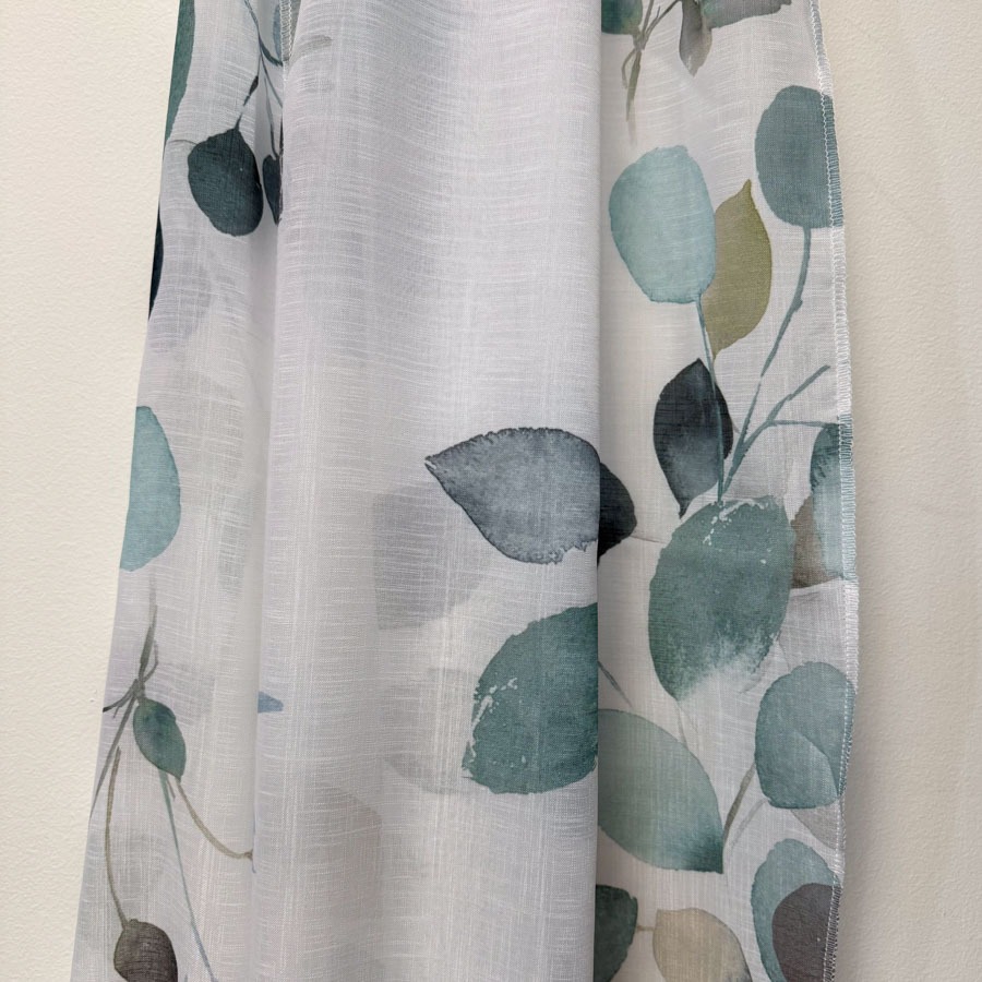 Päevakardinakangas, läbipaistev lehemuster, v.1, kõrgus. 302cm