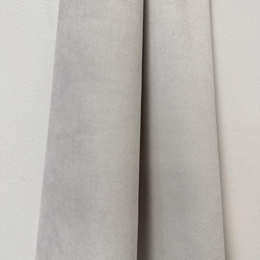 Külgkardinakangas valkjashall, sametjas, Petek, v. 209, /kõrgus/laius 310cm;