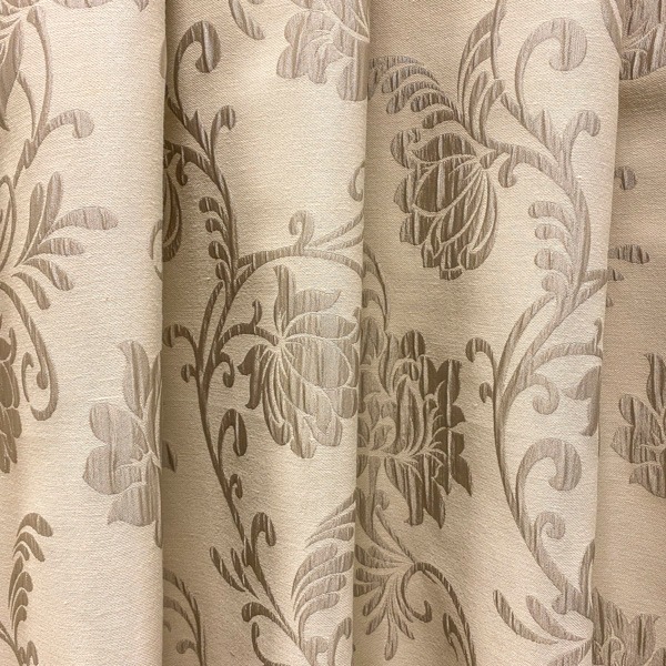 Külgkardinakangas zakaarkoeline, beez, lilleline 200AS 21529/4