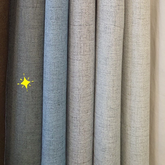 Pimendav kardinakangas BP-205, tume rohekashall, laius 285cm.