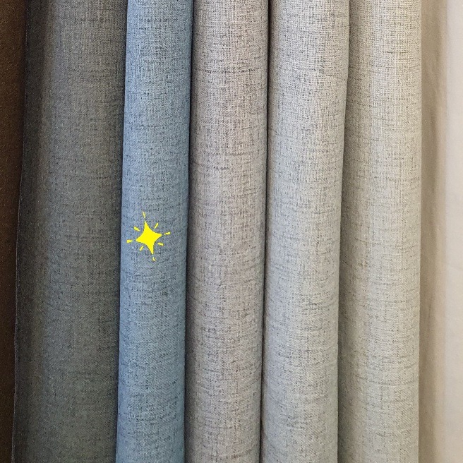 Pimendav kardinakangas BP-205, hele teksasinine, laius 285cm.