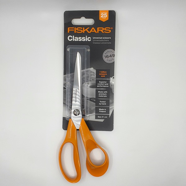 Käärid  univ. Fiskars  size L, 21 cm